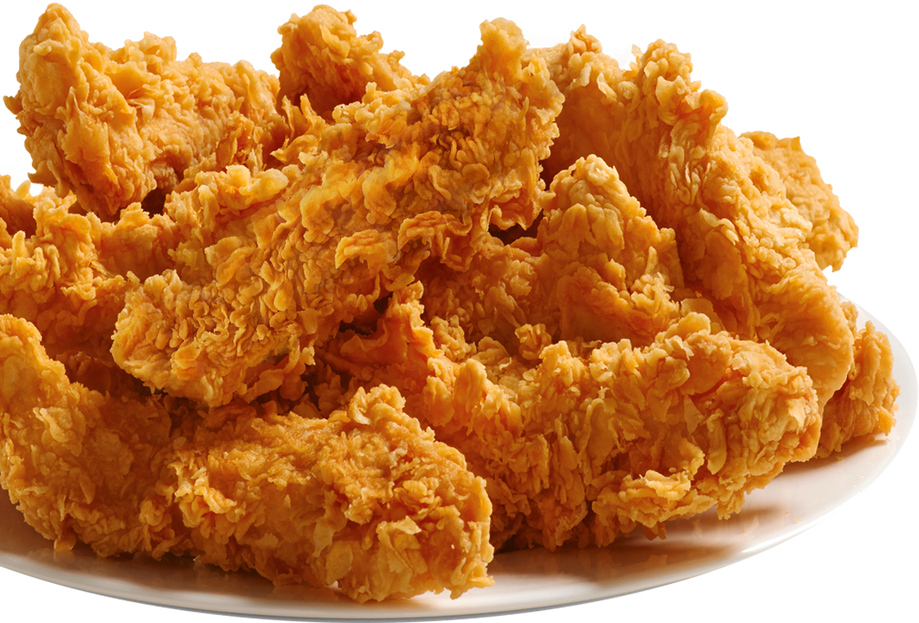 A Plate of Fried Chicken
